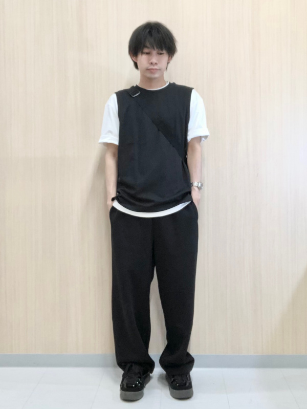 Deuxieme Classe WIDE SWEAT パンツコーデ UNIQLO スウェットパンツコーデ/盛り上がってるスニーカー熱