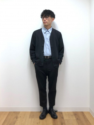 【ブラック】UNIQLO 感動ジャケット スマートアンクルパンツ 感動ジャケット（リラックスフィット） セットアップ可能