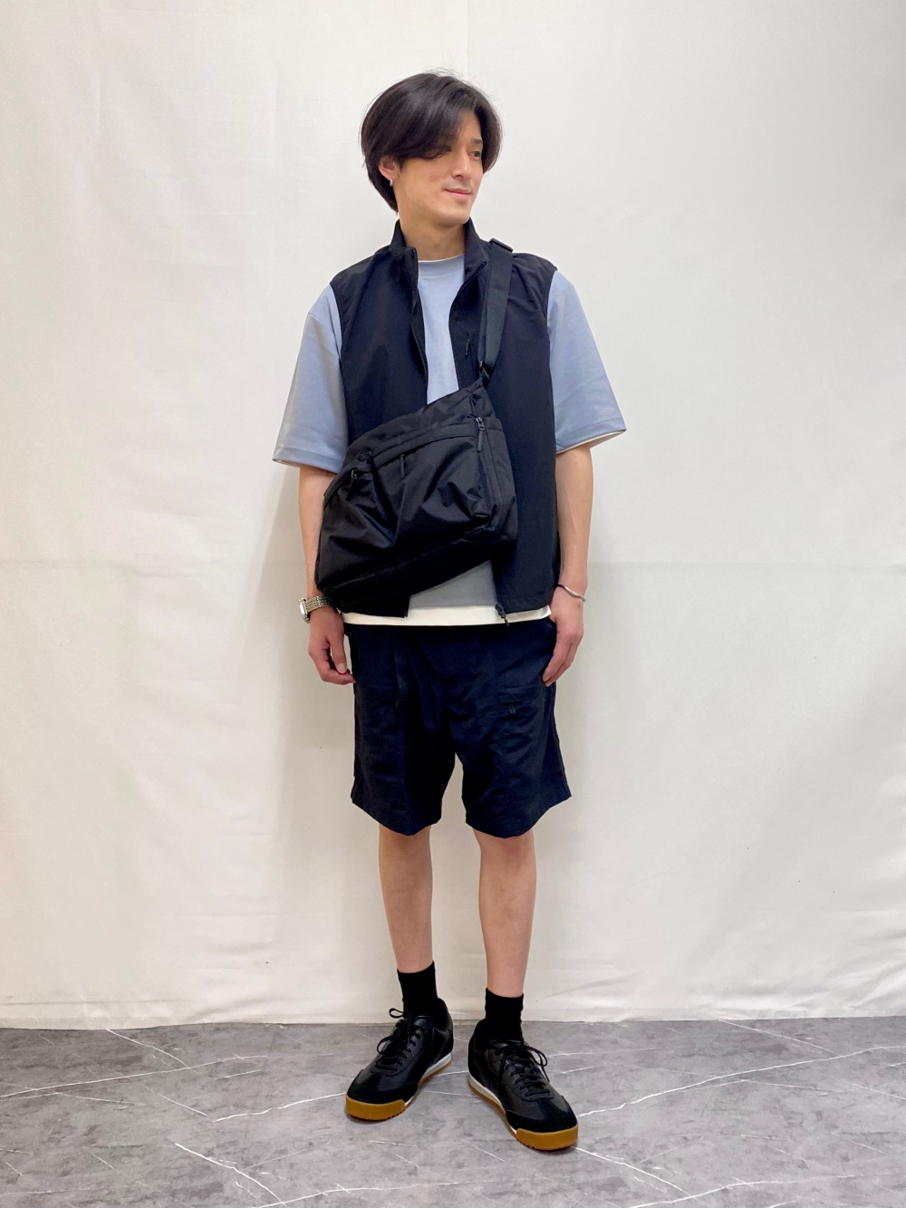 Outfit ideas of「MULTI POCKET SHOULDER BAG 476764 /」| UNIQLO HONG
