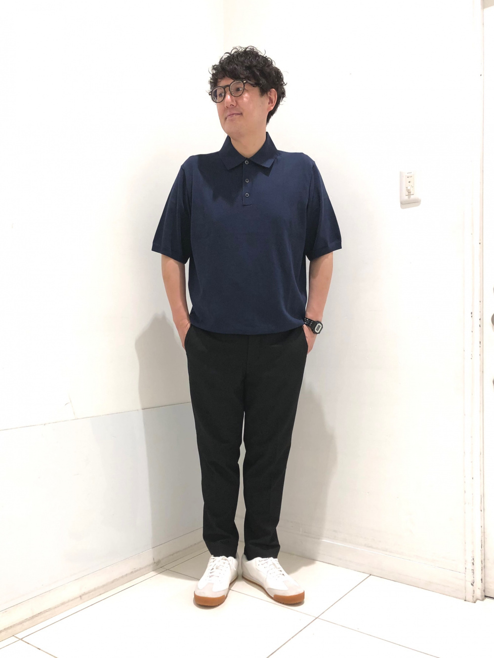 コンフォート2Bジャケット（ストライプ・袖丈着丈標準）、スマート 
