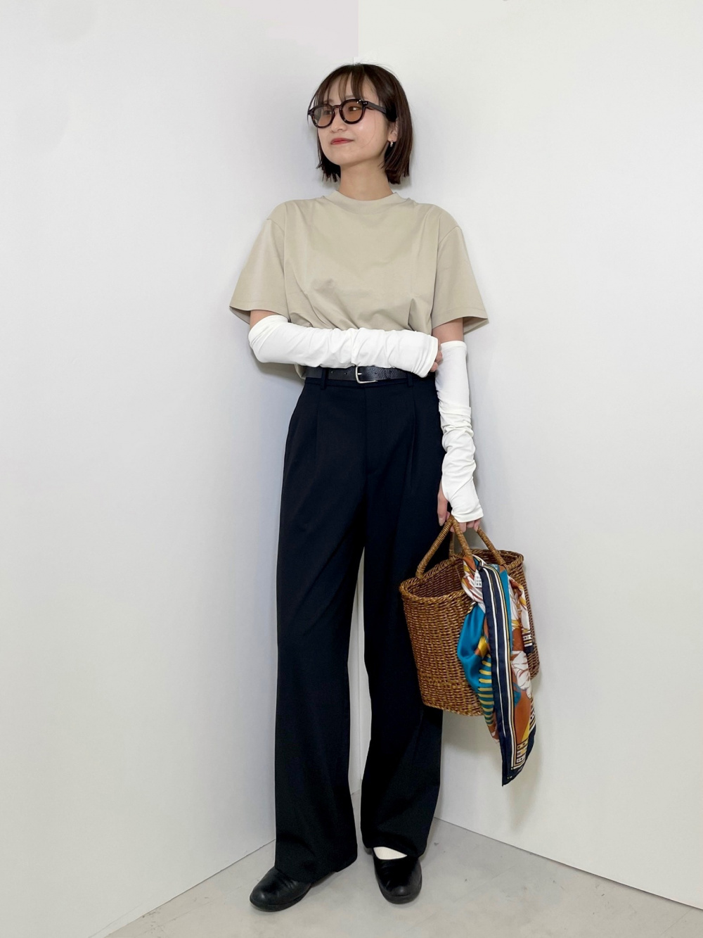【シンプルコーデに♪】 CHANEL バミューダ パンツ 9558319366174.jpg