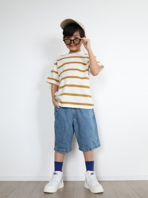 ユニクロ公式 | ペインターイージーハーフパンツ