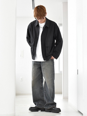 ユニクロ公式 | コットンショートブルゾン