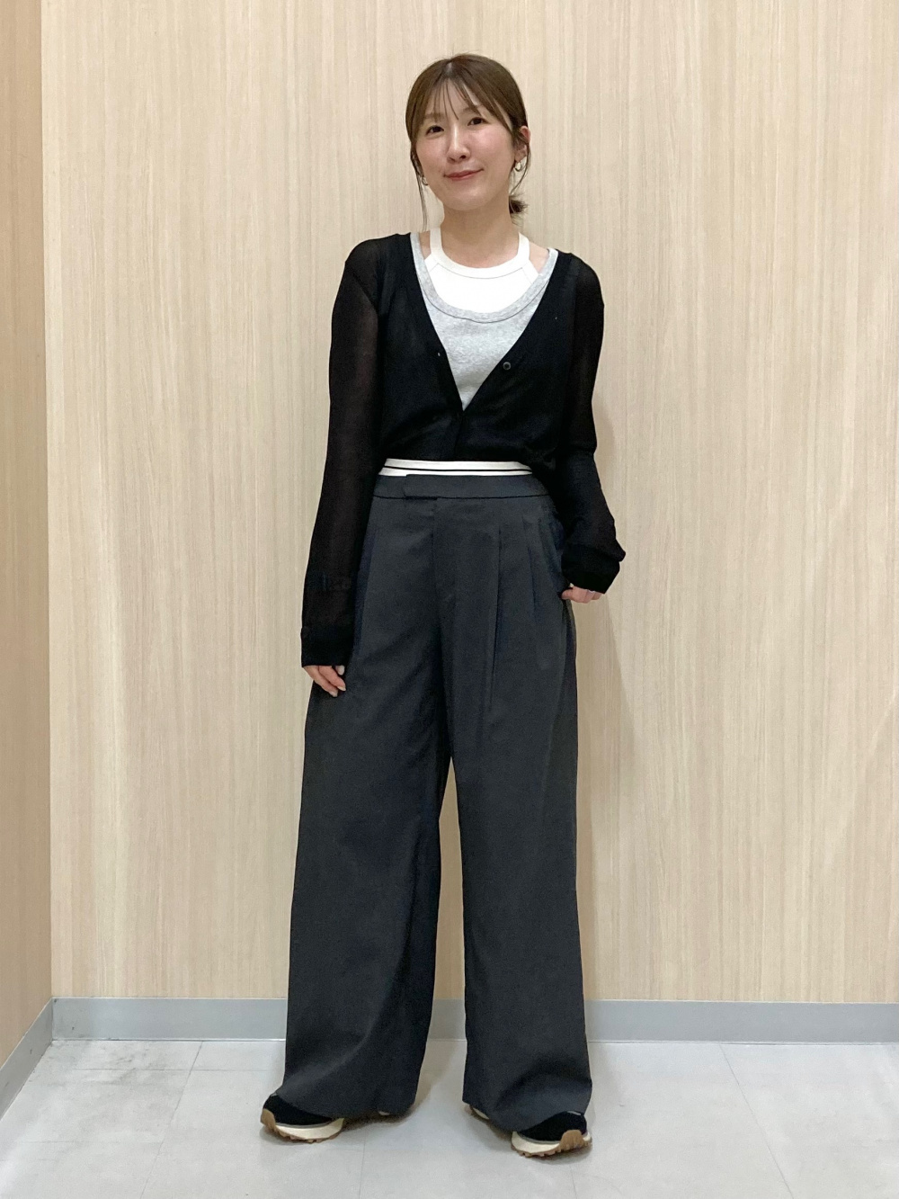 感動ダブルジャケットリラックスフィット、感動タックワイド