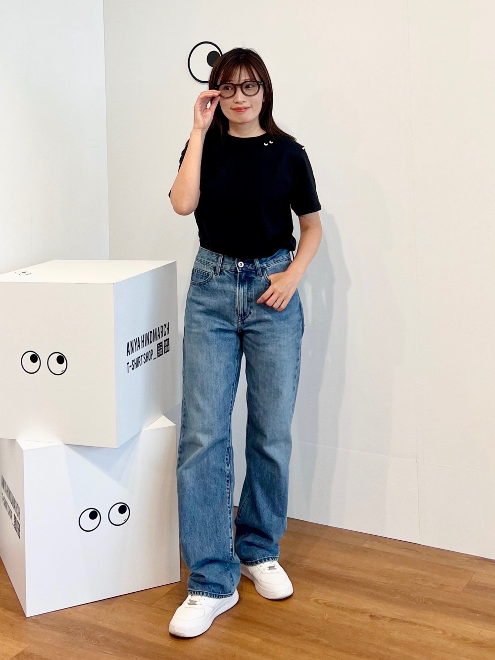 ユニクロ　アニヤ　ボクシーT 5/23発売【ユニクロ×アニヤ】きれいめ派スタッフが「ボクシーT