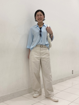 ユニクロ公式 | レーヨンスキッパーブラウス/7分袖