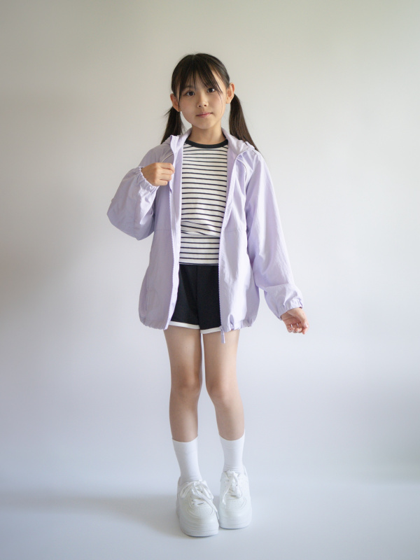 ゆうか出品 ポケッタブルUVカットパーカ、ギアショートパンツ水陸両用の