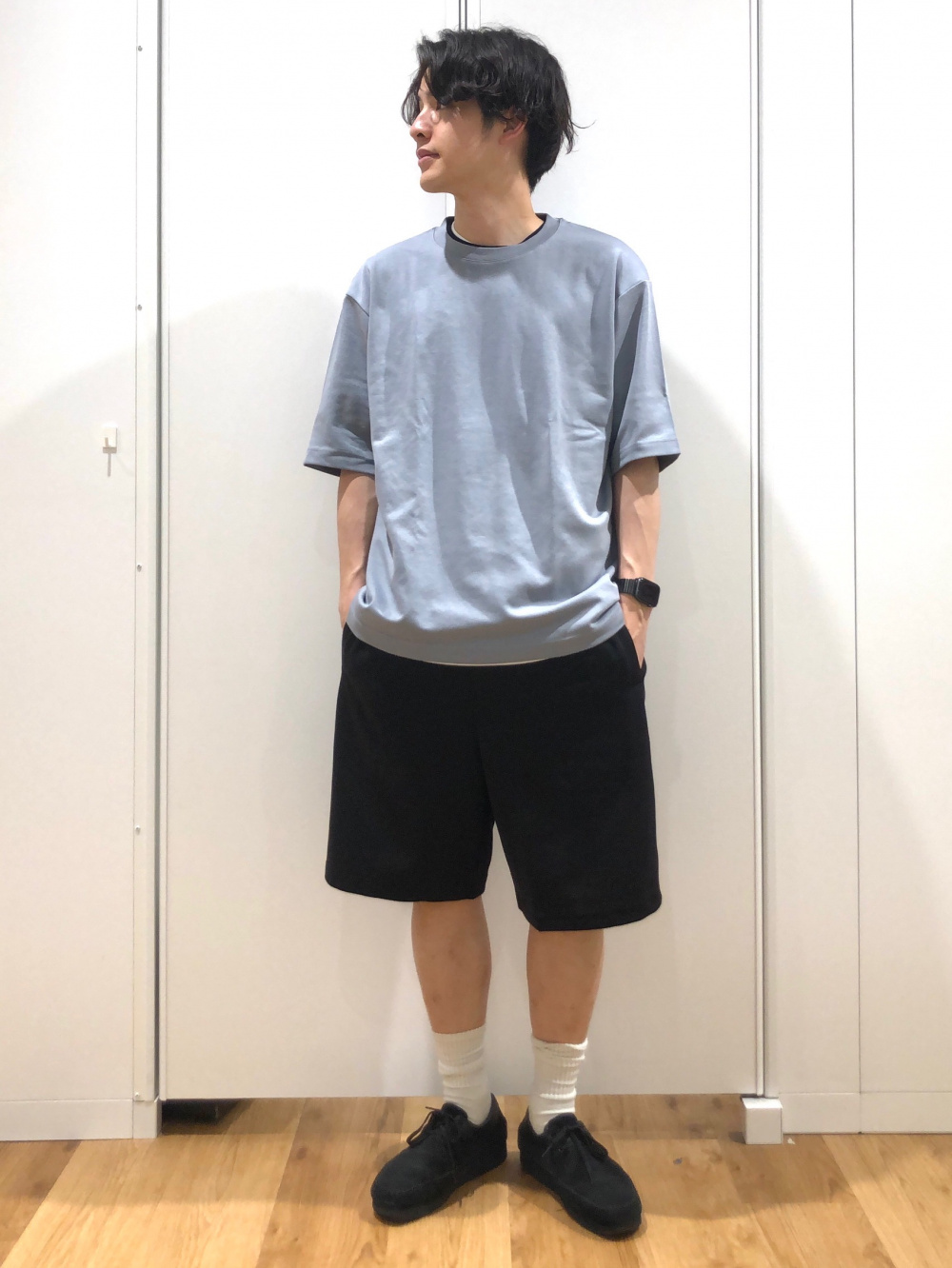 新品未使用 ユニクロ ライトウェイトスタンドブルゾン L UNIQLO C