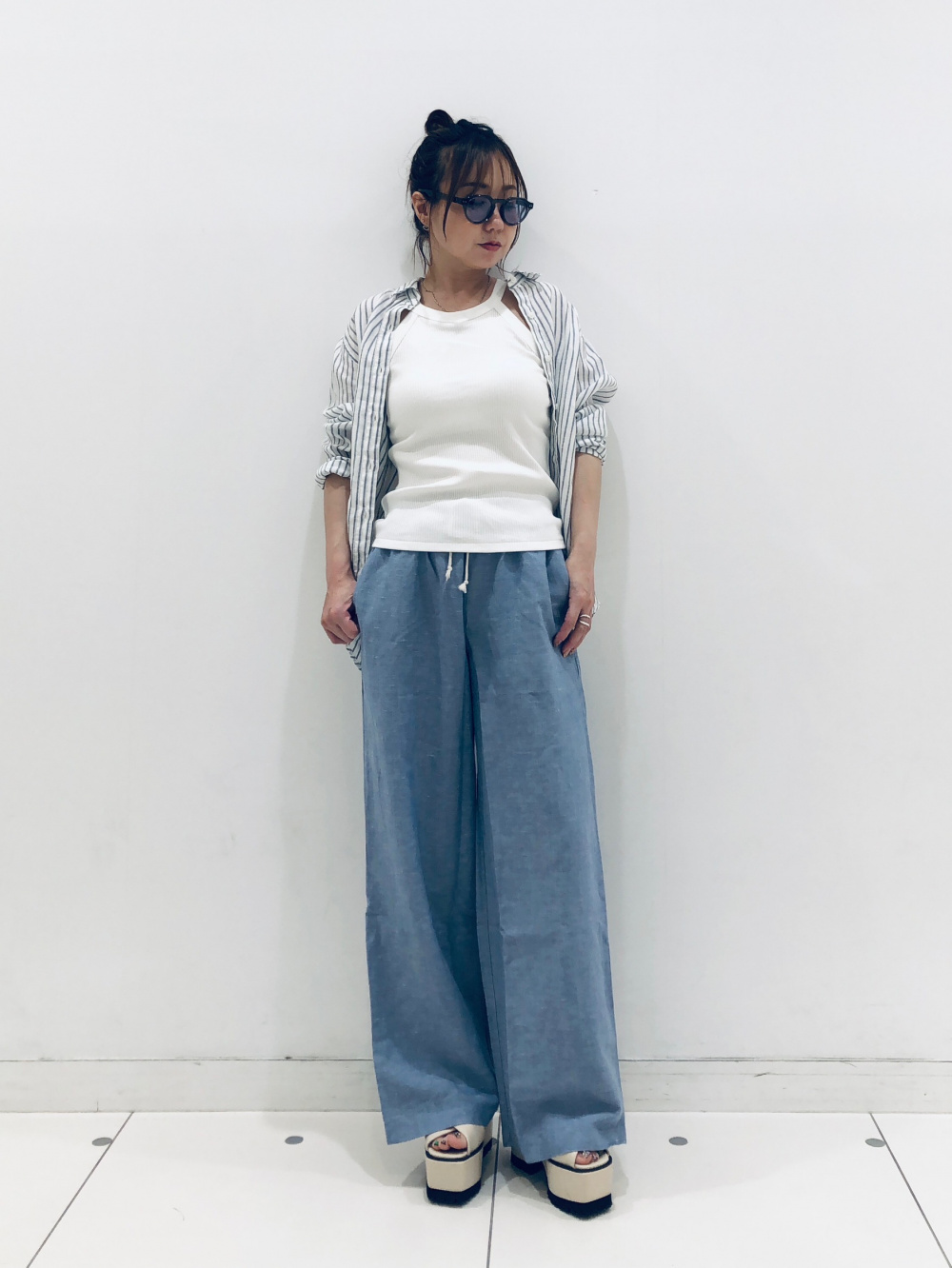未使用 ユニクロ パラシュートパンツ、グリーンパークスTシャツ オレ一番の安いモノ自慢】ユニクロのTシャツ＆パラシュート
