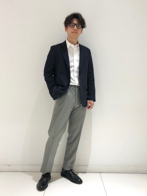 テーラードジャケット セットアップ可能、感動パンツ/チドリの