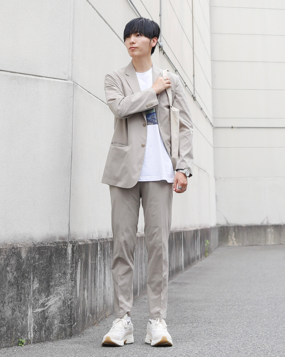 感動セットアップ UNIQLO] I bought the Inspiring Jacket Set, so I tried