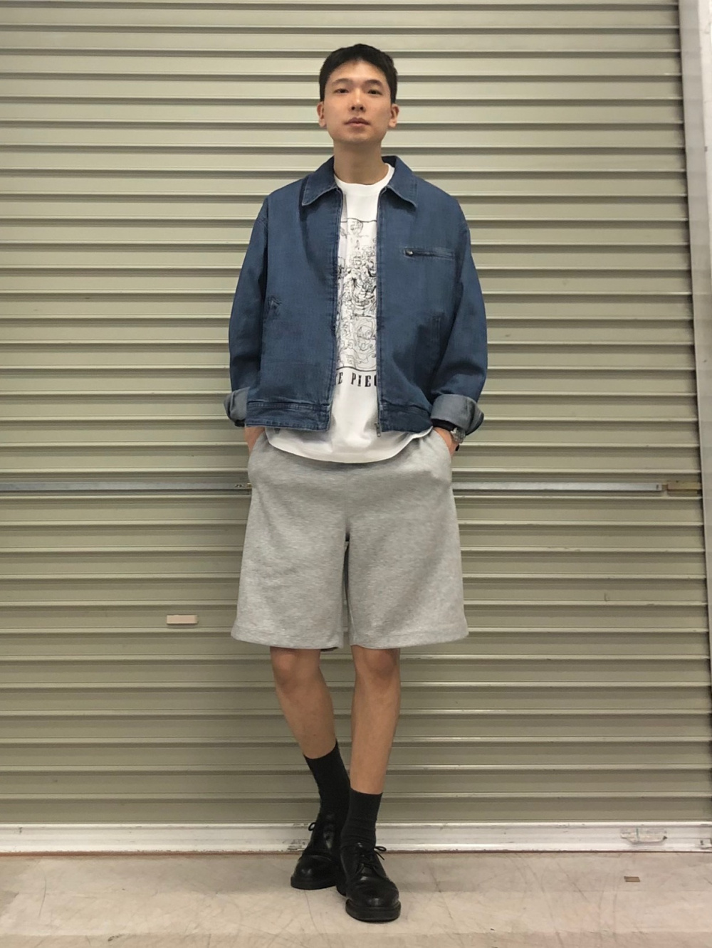 UNIQLO and MARNI チェックブルゾン/ワイドショーツ セットアップ Uniqlo x Marni + Marni Wide Fit Patterned Boxy Shorts