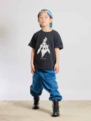 2024年　UNIQLO ユニクロ　キッズ　160 デニム　カーゴパンツ　暖パン 2024年 UNIQLO ユニクロ キッズ 160 デニム カーゴパンツ 暖パン