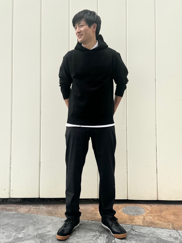 ウォッシャブル3Dニットパーカ（メンズ）の着用コーディネート一覧