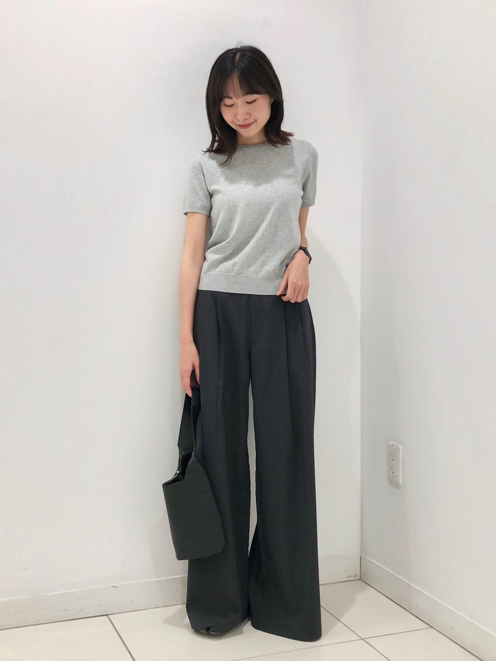 ダブルジャケットとタックワイドパンツ 感動ダブルジャケットリラックスフィット、感動タックワイド