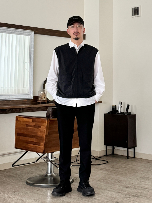 フルジップベストのコーディネート・着用イメージ｜ユニクロ公式
