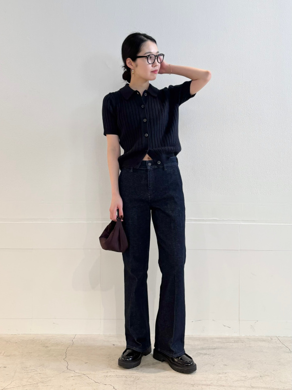 ユニクロ スリムフレア トラウザージーンズ XS 3本組 ユニクロ スリムフレア トラウザージーンズ XS 3本組