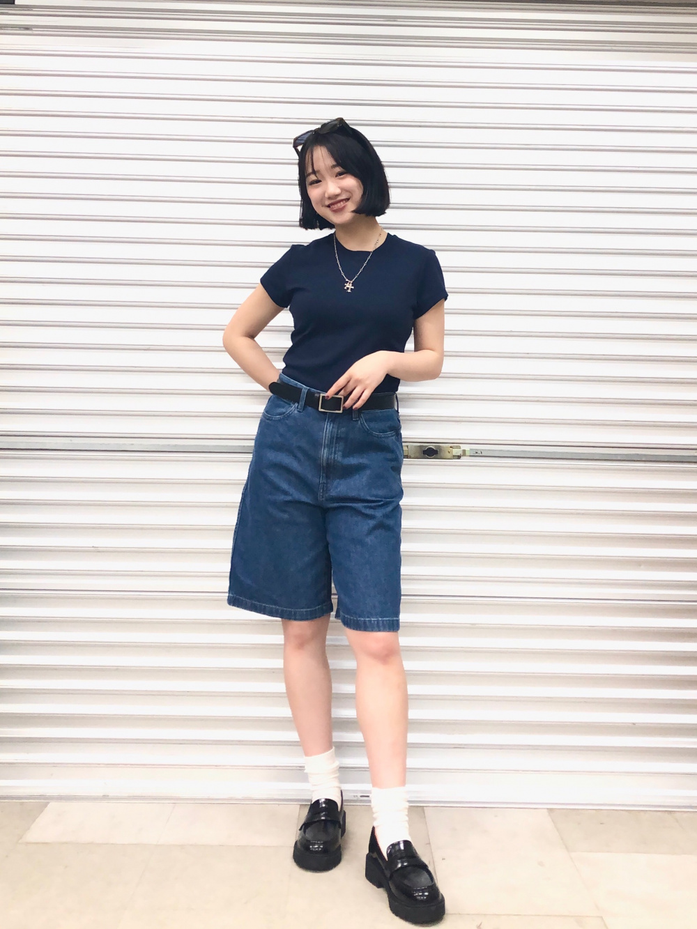 【シンプルコーデに♪】 CHANEL バミューダ パンツ 9558319366174.jpg