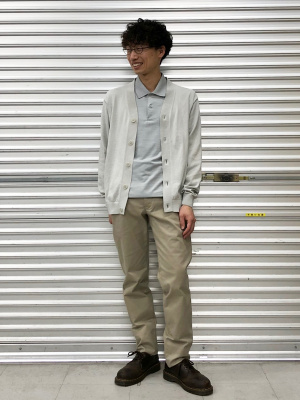 訳あり 店頭展示品　PT01 スーパースリムフィットチノ46 アイボリーベージュ スリムフィットのコットンストレッチチノ/ベージュ | Factelier