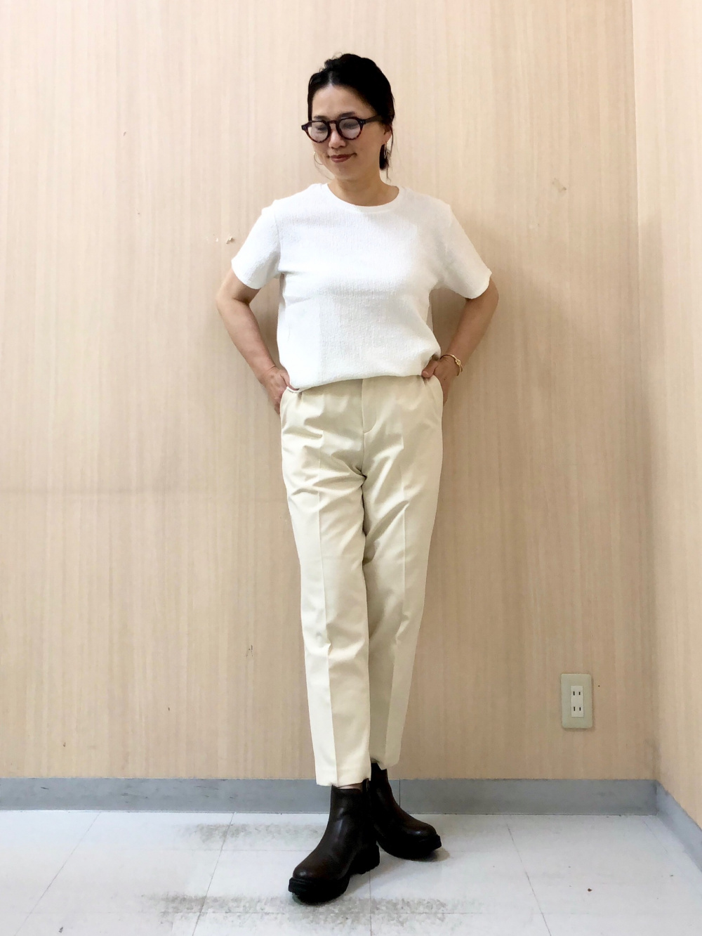 新品_感動ジャケット +スマートアンクルパンツ 感動ジャケット、スマートアンクルパンツ」の着用コーディネート