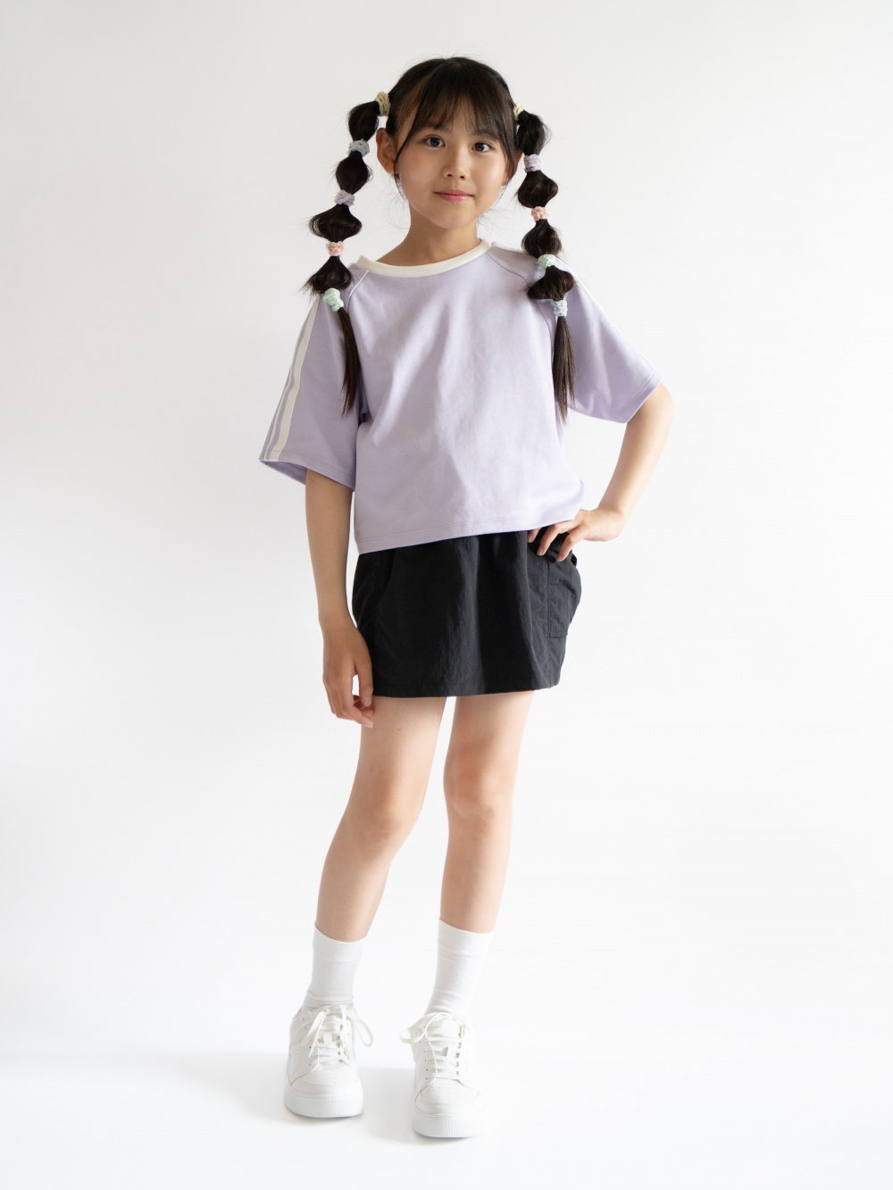 USJ ONE PIECE Tシャツ⭐︎ショートパンツ　お揃いコーデ ハローキティ 50th アニバーサリー UT、GIRLS デニムショート