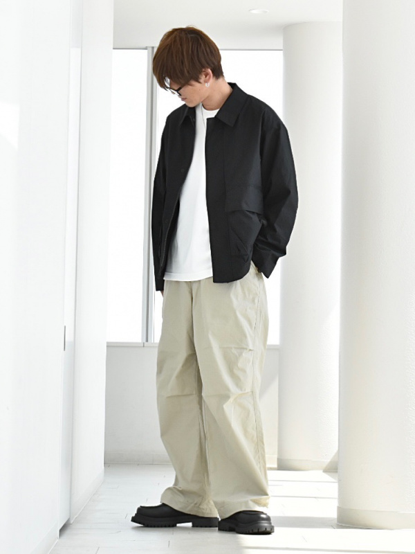 新品タグ付 25年モデル UNIQLO C ユニクロ コットンショートブルゾン ユニクロ公式 | コットンショートブルゾン