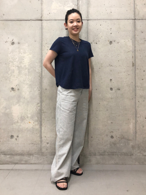 コントワーデコトニエ コットンブレンドストレートパンツ S ユニクロ公式 | コットンブレンドストレートパンツ