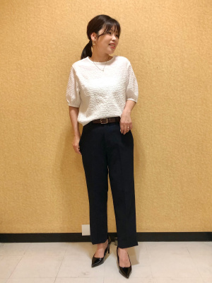 今季　新作　試着のみ　感動スリムパンツM　ジャケットL　セットアップ ユニクロ公式 | 感動スリムパンツ