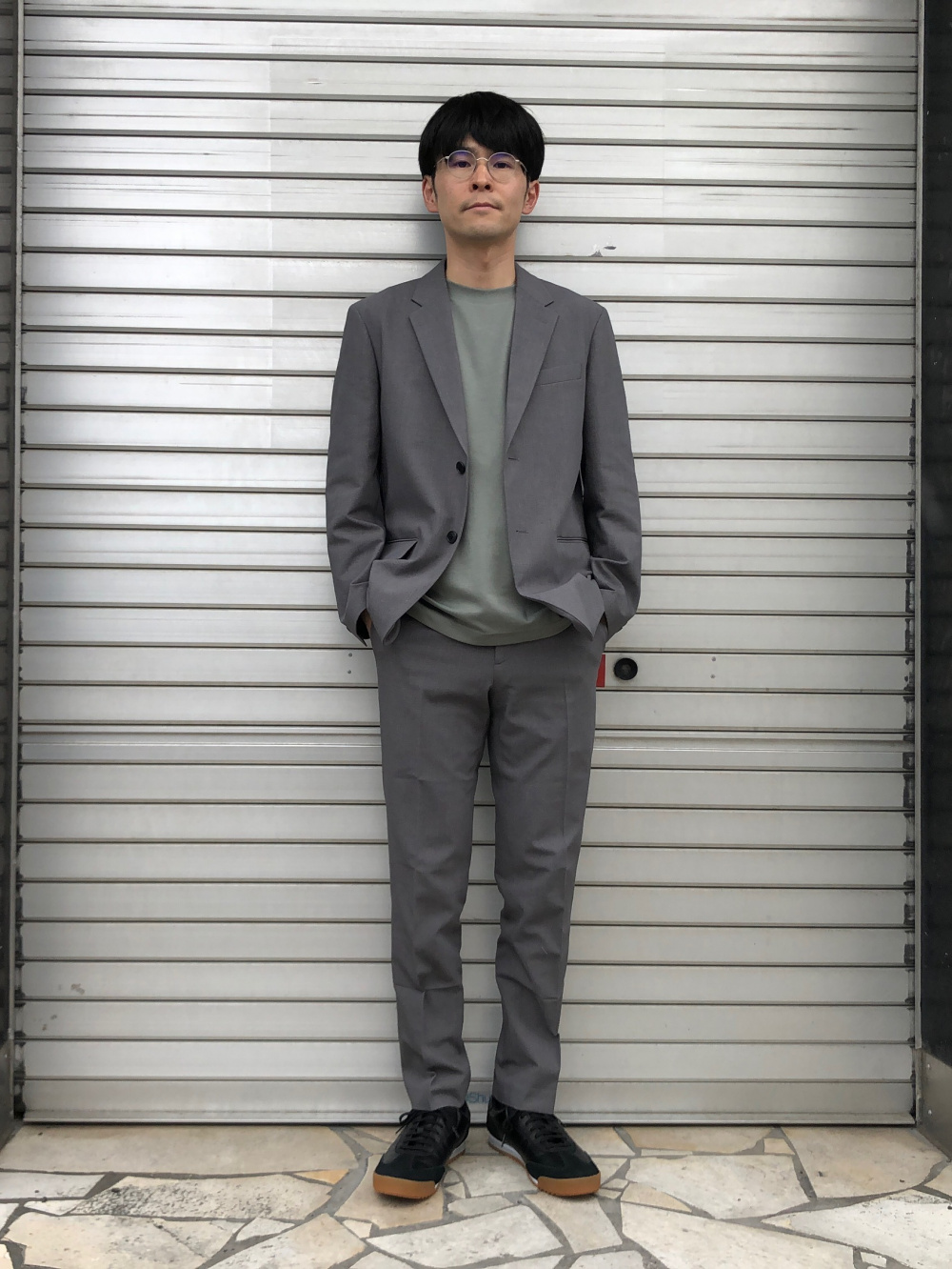 感動ジャケット、スーパーノンアイロンスリムシャツ/セミワイド」の