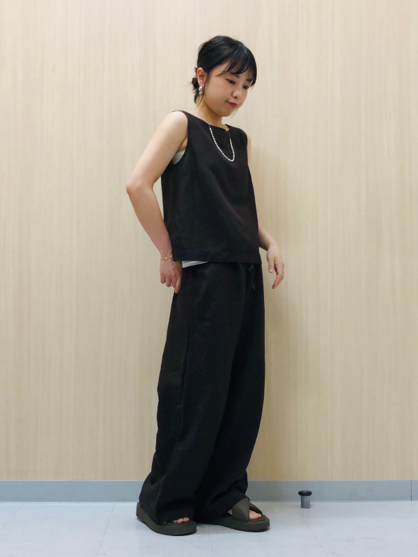 感動ダブルジャケットリラックスフィット、感動タックワイドパンツの