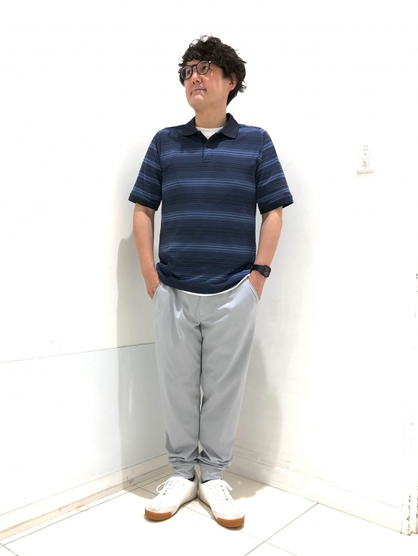 UNIQLO ドライEXポロシャツ　アダムスコット着用モデル ユニクロ公式 | ドライEXポロシャツ/アダム・スコット選手大会着用