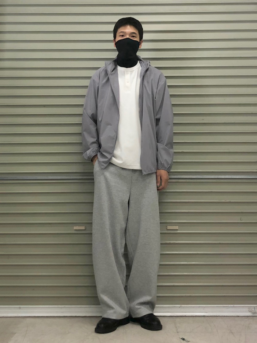 スウェットワイドパンツ、感動ジャケット」の着用コーディネート