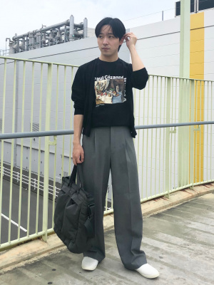 ユニクロC 2WAYユーティリティバッグ  ブラック UNIQLO:C 2WAYユーティリティバッグが高コスパ DJbagな件