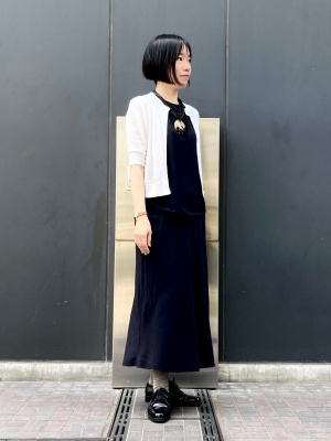 【完売品】UNIQLO メリノシルクカーディガン　シルク混 五分袖カーディガン メリノシルクカーディガン XL ユニクロ - メルカリ
