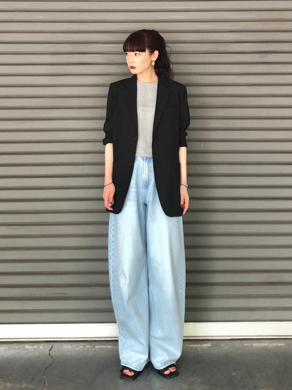 感動ジャケットリラックスフィット & ワイドパンツ XLセット 60代ファッション】「ユニクロ」で発見！特別な日にも普段着にも