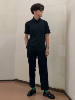 ユニクロ公式 | エアリズムカノコポロシャツ/ボタンダウン