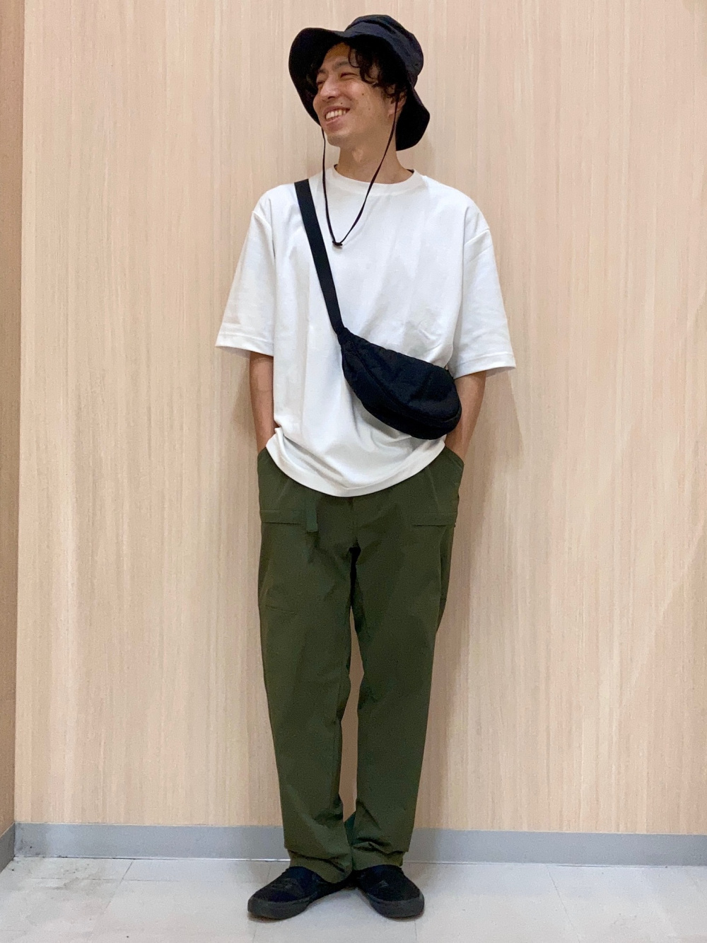 ユーティリティショートブルゾン、ギアパンツ」の着用コーディネート