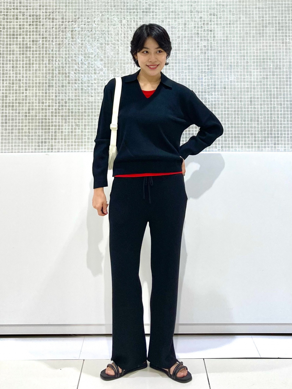 シルバニアファミリー UT、GIRLS デニムショートパンツ」の着用