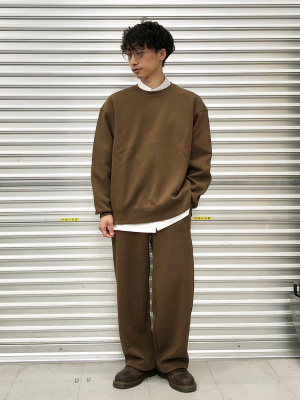 ユニクロ公式 | スウェットワイドパンツ