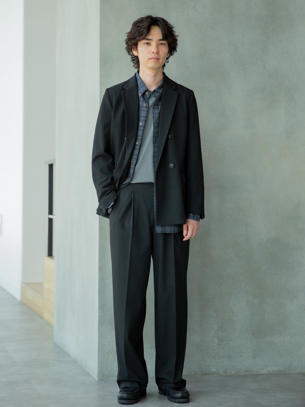 UNIQLOC　感動 ダブルジャケットМ2025 ユニクロ公式 | 感動ダブルジャケットリラックスフィット