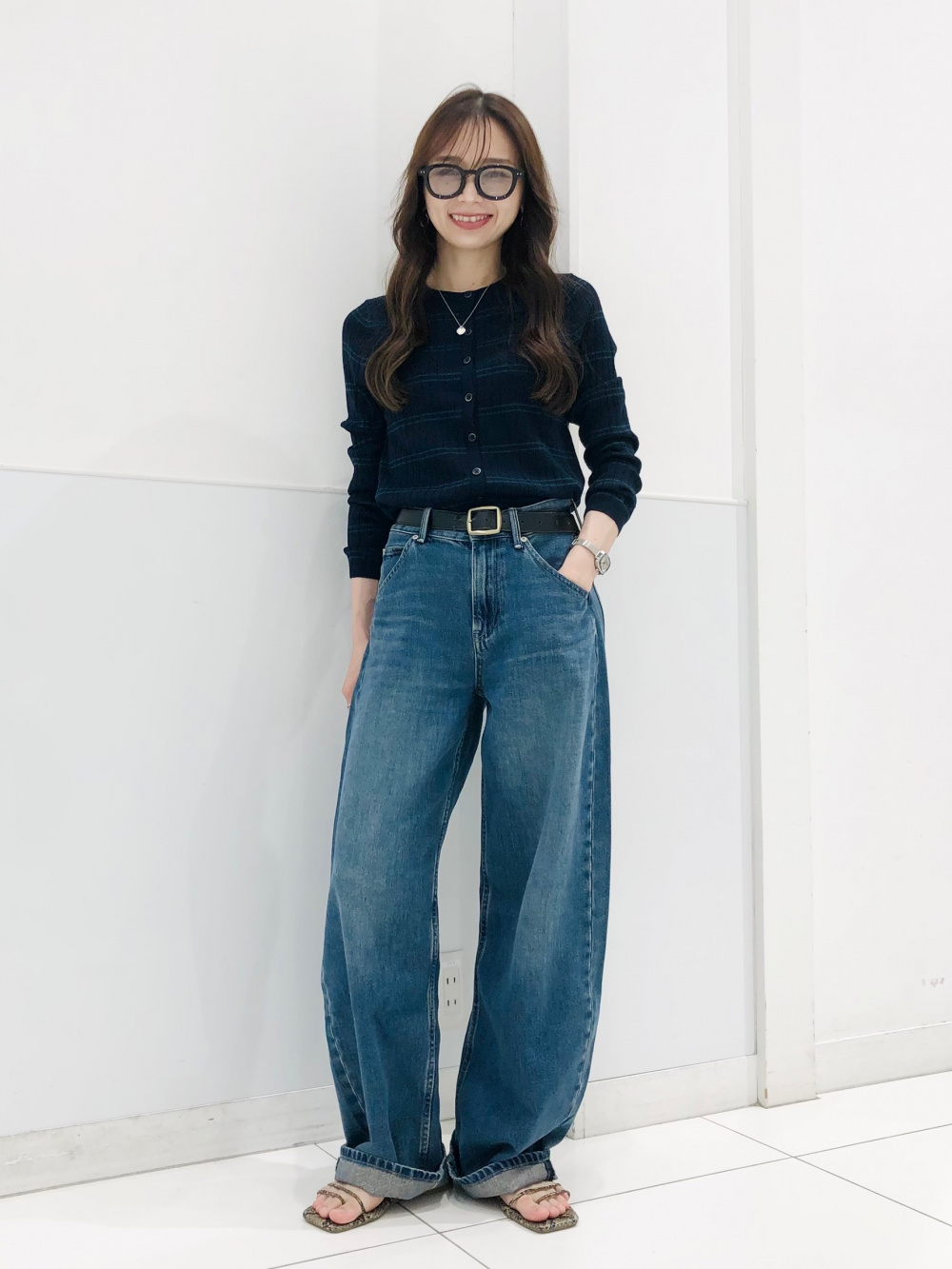 バギーカーブジーンズ」の着用コーディネート| ユニクロ公式