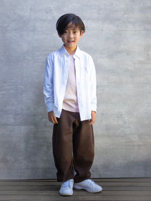 【新品】ファミリア　120 男の子　夏用シャツ 男の子のきちんとコーディネイトに…☆｜ファミリア京都髙島屋