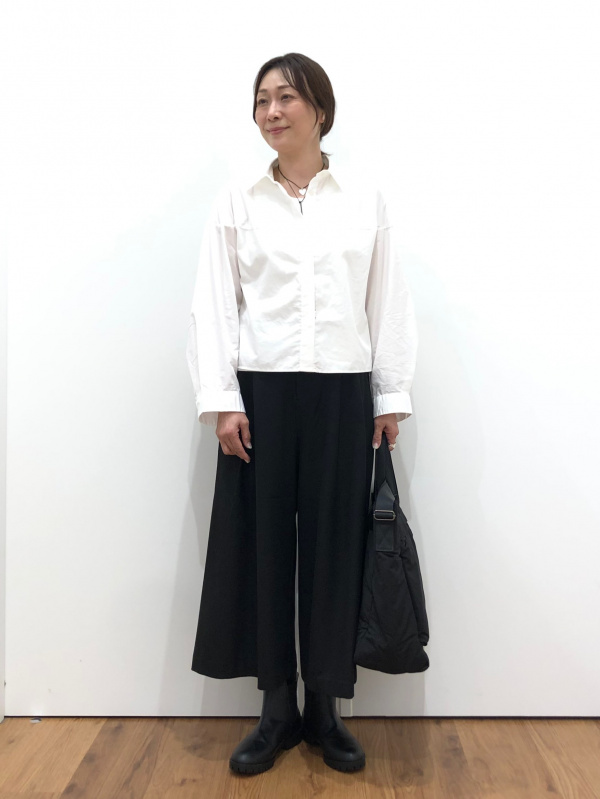 感動ダブルジャケットリラックスフィット、感動ワイドパンツの