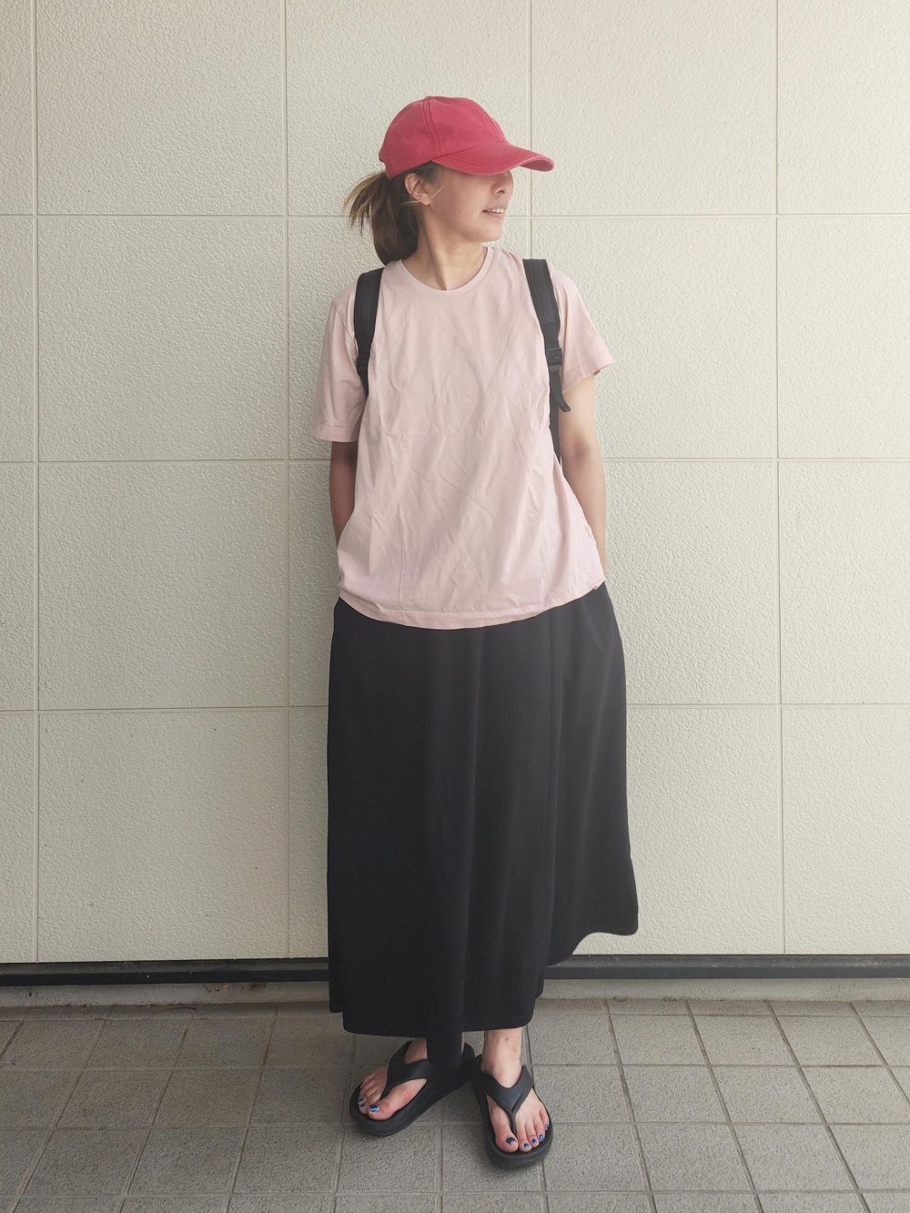 スーピマコットンドレープカットソー main image 0