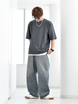 UNIQLO 半袖Tシャツ 10枚まとめ売りシンプル 無地 XL エアリズム エアリズムコットンオーバーサイズTシャツ｜UNIQLO Masterpiece