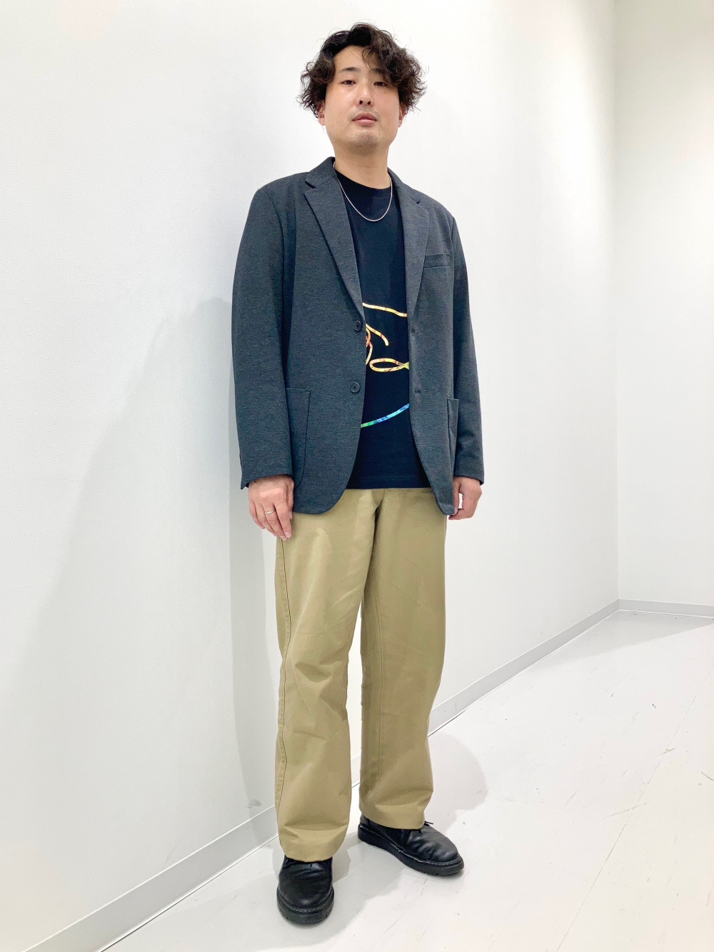 コンフォート2Bジャケット、スマートアンクルパンツ（ウィンドウペン