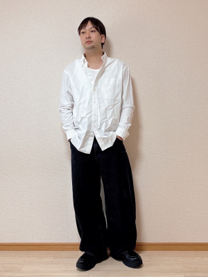 Graphpaper オックスフォードオーバーサイズ半袖シャツ 白 美品 ① Graphpaper Oxford S/S B.D Shirt Size: 1 - メルカリ
