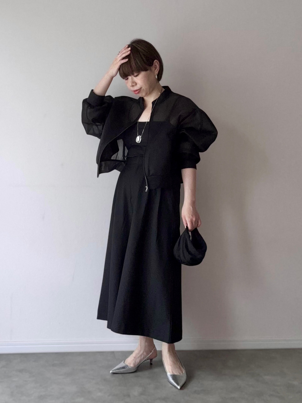 さくらこ様ワッシャーコットンワンピース