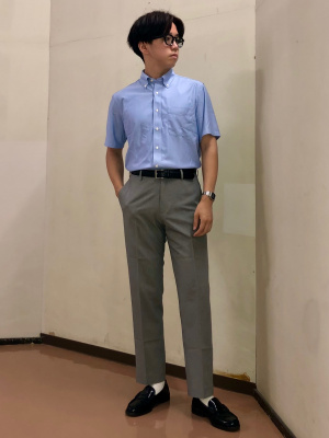 ユニクロ公式 | ドライノンアイロンジャージーシャツ/ボタンダウン