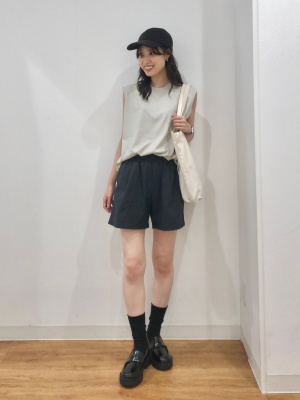 ユニクロ公式 | リネンコットンショートパンツ